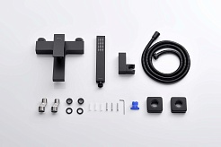 Aquatek Душевая система Либра AQ1649MB матовый черный – фотография-7