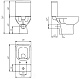 Cersanit Унитаз-компакт Colour COL011 – картинка-18