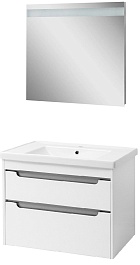 Ceruttispa Мебель для ванной Эмилия grey 70 подвесная – фотография-1