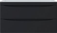 Vivon Тумба под раковину Ostin 90 подвесная черная матовая