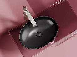 Ceramicanova Мебельная раковина Element 50 CN6056MB чёрный матовый – фотография-10