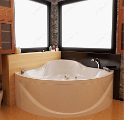 Фэма Ванна из литьевого мрамора Рената – фотография-2