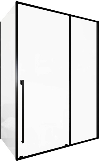 Allen Brau Душевой уголок Fantasy 150x80 3.11009.31/3.11012.31 чёрный матовый – фото-1