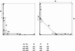 Veconi  Душевой уголок Rovigo RV-47B 90x90 – фотография-5