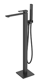 BelBagno Душевая система Luce LUC-FMT-NERO чёрная – фотография-1