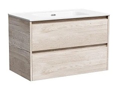 Sancos Тумба под раковину Libra 80 дуб галифакс натуральный