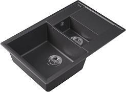 Florentina Мойка кухонная Консул 760 К черная – фотография-2