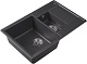 Florentina Мойка кухонная Консул 760 К черная – фотография-6
