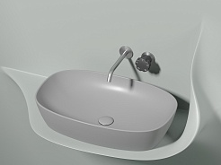 Ceramicanova Мебельная раковина Element 60 CN6049MSG серый матовый – фотография-8