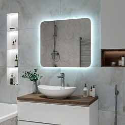 Misty Зеркало Адхил 80 белое – фотография-3