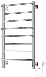 Terminus Полотенцесушитель электрический Евромикс квадро П8 500х850 диммер справа – фотография-1