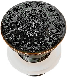 Milacio Донный клапан MC.010.BBR черная бронза – фотография-2