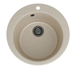 Teymi Мойка кухонная Lori Midi D51 матовая бежевая – фотография-4