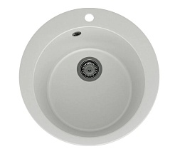 Teymi Мойка кухонная Lori Midi D51 матовая белая – фотография-1