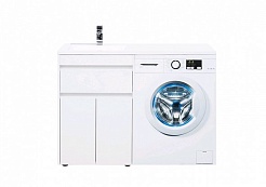 Aquanet Тумба с раковиной Токио 120 L напольная – фотография-8