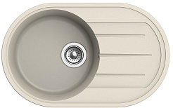 Ewigstein Мойка кухонная Elegant R50F бежевый – фотография-2