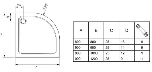 Jacob Delafon Поддон для душа FLIGHT E62443-00 80 см – фотография-2