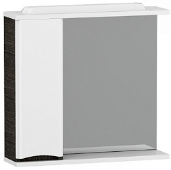 Am.Pm Мебель для ванной Like 80 L, напольная, белый глянец, венге – фотография-7