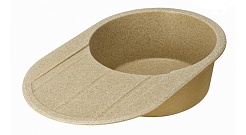 Акватон Кухонная мойка Амира песочный – фотография-2