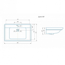 СанТа Мебель для ванной Нептун 85 – фотография-3