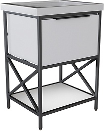 Mixline Мебель для ванной Бруклин 60 белая – фотография-3