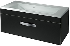 Какса-а Тумба для умывальника Хилтон 100 черная