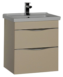 Aquanet Тумба под раковину Эвора 60 сливочный (беж) – фотография-1