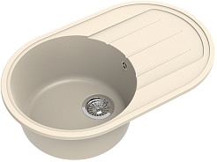 Ewigstein Мойка кухонная Elegant R50F крем – фотография-1