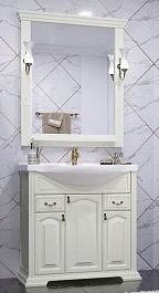 Opadiris Мебель для ванной Риспекто 85 слоновая кость – фотография-1