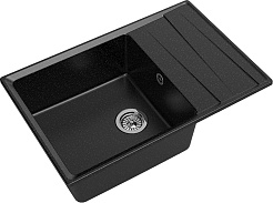 Granfest Мойка кухонная GF-LV-760L черный – фотография-1
