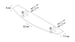 Fixsen Полка Trend FX-97803 – фотография-2