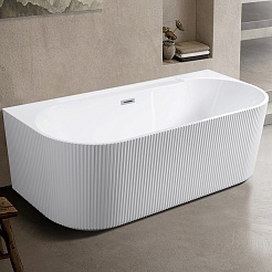 Esbano Акриловая ванна Aruba 170x80 белая – фотография-1