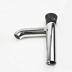 Paini Смеситель для раковины Domus 18CR205PZ хром/брашированный чёрный – фотография-4