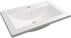 Mixline Тумба с раковиной Марго 60 белая – фотография-4