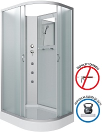 Niagara Душевая кабина Classic NG-3312-14LBKG – фотография-1