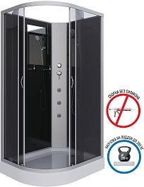 Niagara Душевая кабина Classic NG-3512-14RBKG – фотография-1