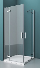 BelBagno Душевой уголок Kraft 100/100 KRAFT-A-22-100-C-Cr стекло прозрачное – фотография-1