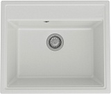 Teymi Мойка кухонная Lori Maxi 60 кварцевая белая матовая