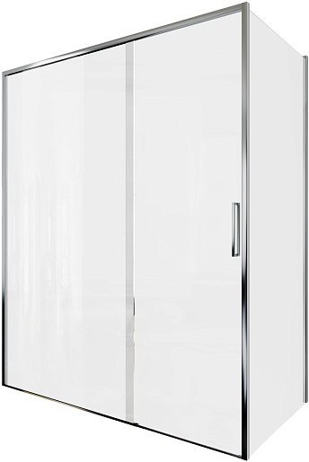 Aquanet  Душевой уголок Pleasure Evo 160x80 AE65-160x80-CT профиль хром, стекло прозрачное – фото-1