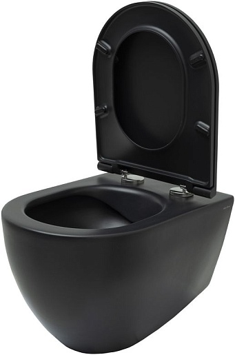 Allen Brau Чаша подвесного унитаза Reality 4.32006.31 чёрный матовый – картинка-21
