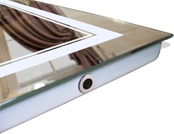 Ceruttispa Зеркало Пьемонт s 80х60 с сенсором движения – фотография-4