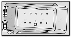 Kolpa San  Комплект гидро-аэромассажа Kolpa San Norma Magic (массаж: боковой, спины, аэромассаж magic) – фотография-1