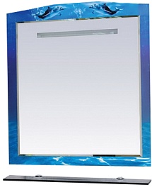 Misty Зеркало для ванной Дельфин 90 – фотография-1