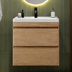 Vivon Тумба под раковину Atwood 60 подвесная дерево – фотография-2