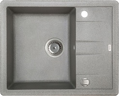 Iddis Мойка гранитная Vane G V07G621i87 серая – фотография-1