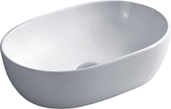 Esbano Раковина накладная Coral 48.5 белая – фотография-1