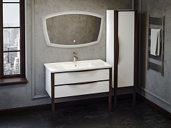  Пенал Риголетто R белый/орех – фотография-3