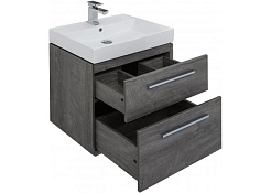 Aquanet Тумба с раковиной Nova 60 дуб рошелье – фотография-13