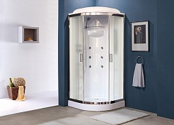 Royal Bath Душевая кабина RB 90HK2-M-CH матовое стекло – фотография-3