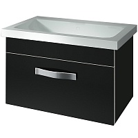 Какса-а Тумба для умывальника Хилтон 70 черная